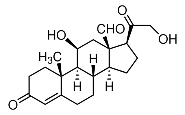 Aldosterone structure, CAS 52-39-1