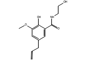 Alibendol structure, CAS 26750-81-2