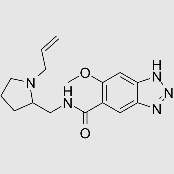 Alizapride structure, CAS 59338-93-1