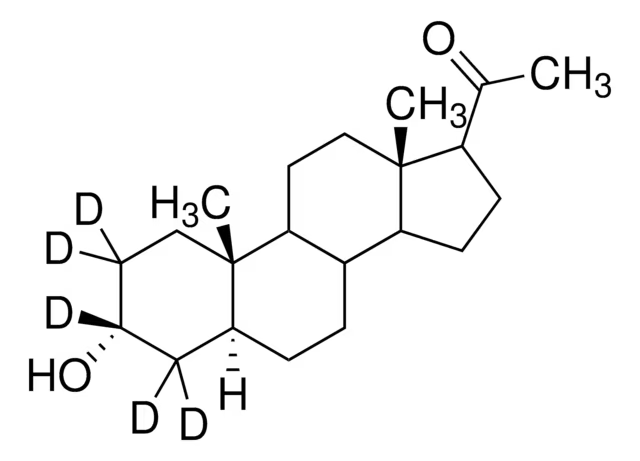 Allopregnanolone structure, CAS 516-54-1