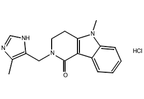 Alosetron hydrochloride structure, CAS 122852-69-1