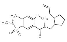 Alpiropride structure, CAS 81982-32-3