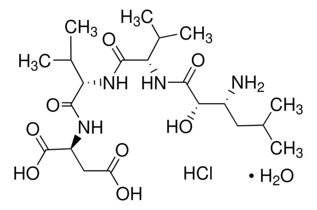 Amastatin hydrochloride structure, CAS 100938-10-1