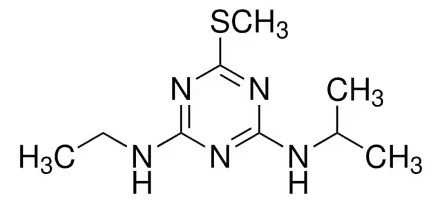 Ametryn structure, CAS 834-12-8