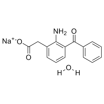 Amfenac sodium structure, CAS 61618-27-7
