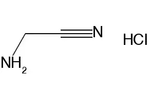 Aminoacetonitrile hydrochloride structure, CAS 6011-14-9