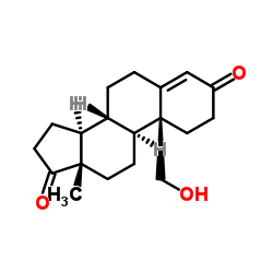 19-Hydroxyandrostendione structure, CAS 510-64-5