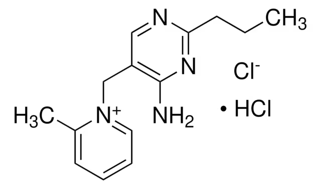 Amprolium hydrochloride structure, CAS 137-88-2