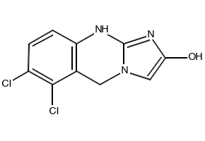 Anagrelide structure, CAS 68475-42-3