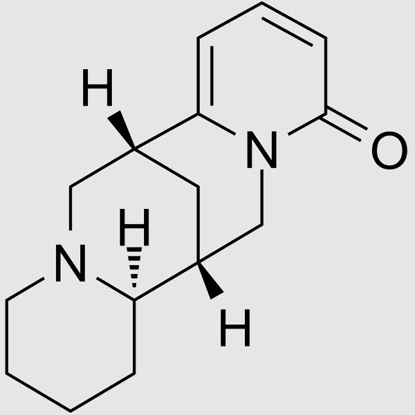 Anagyrine structure, CAS 486-89-5
