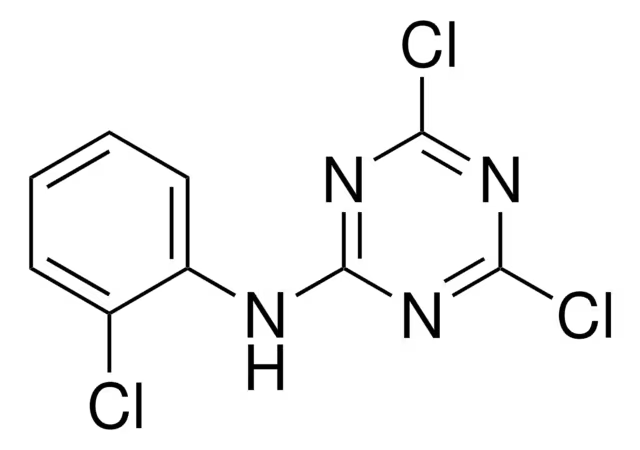 Anilazine structure, CAS 101-05-3