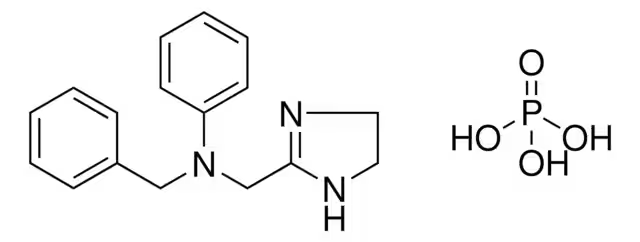 Antazoline phosphate structure, CAS 154-68-7