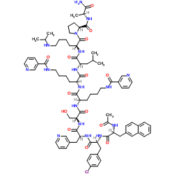 Antide structure, CAS 112568-12-4