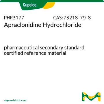 Apraclonidine hydrochloride structure, CAS 73218-79-8