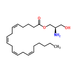 Arachidonoyl serinol structure, CAS 183718-70-9