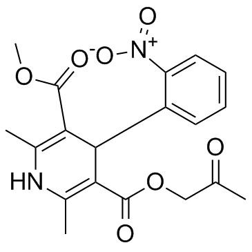 Aranidipine structure, CAS 86780-90-7