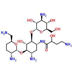 Arbekacin structure, CAS 51025-85-5