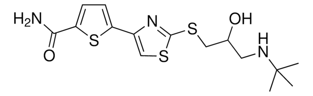 Arotinolol structure, CAS 68377-92-4