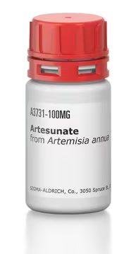Artesunate structure, CAS 88495-63-0