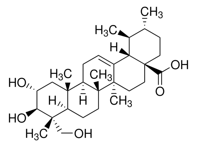 Asiatic Acid structure, CAS 464-92-6