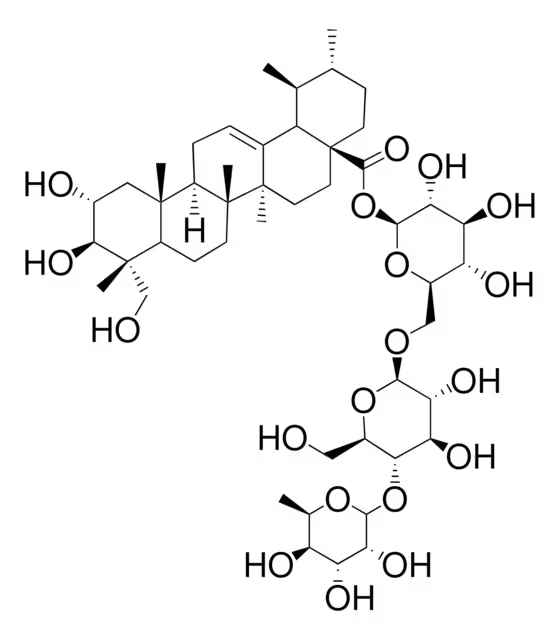 Asiaticoside structure, CAS 16830-15-2