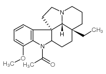 Aspidospermine structure, CAS 466-49-9
