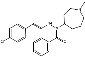 Azelastine structure, CAS 58581-89-8