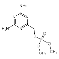 Azidithion structure, CAS 78-57-9