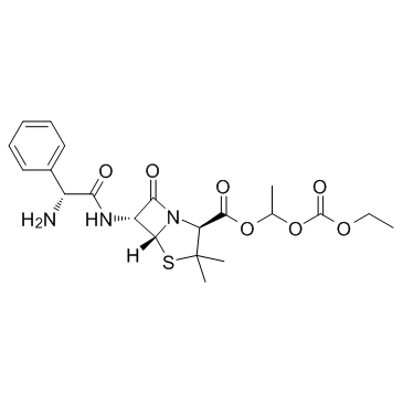 Bacampicillin structure, CAS 50972-17-3