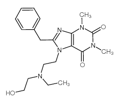 Bamifylline structure, CAS 2016-63-9