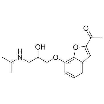 Befunolol structure, CAS 39552-01-7