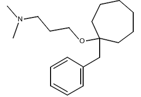 Bencyclane structure, CAS 2179-37-5