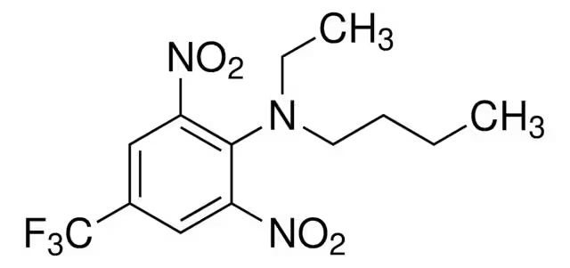 Benfluralin structure, CAS 1861-40-1