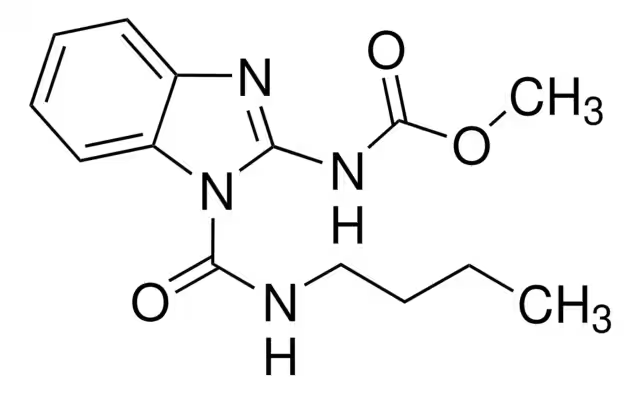Benomyl structure, CAS 17804-35-2