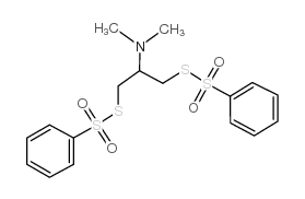 Bensultap structure, CAS 17606-31-4
