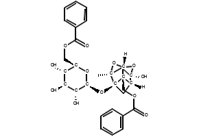 Benzoylpaeoniflorin structure, CAS 38642-49-8