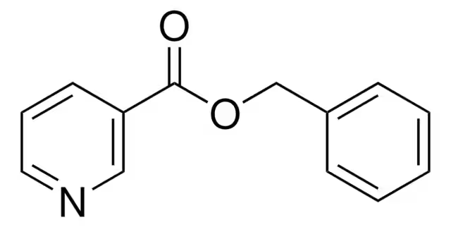 Benzyl nicotinate structure, CAS 94-44-0