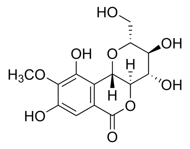 Bergenin structure, CAS 477-90-7
