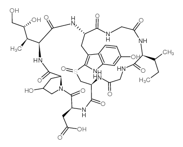 Beta-amanitin structure, CAS 21150-22-1