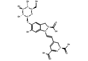 Betanin structure, CAS 7659-95-2