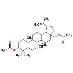 Betulin diacetate structure, CAS 1721-69-3