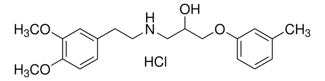 Bevantolol structure, CAS 59170-23-9