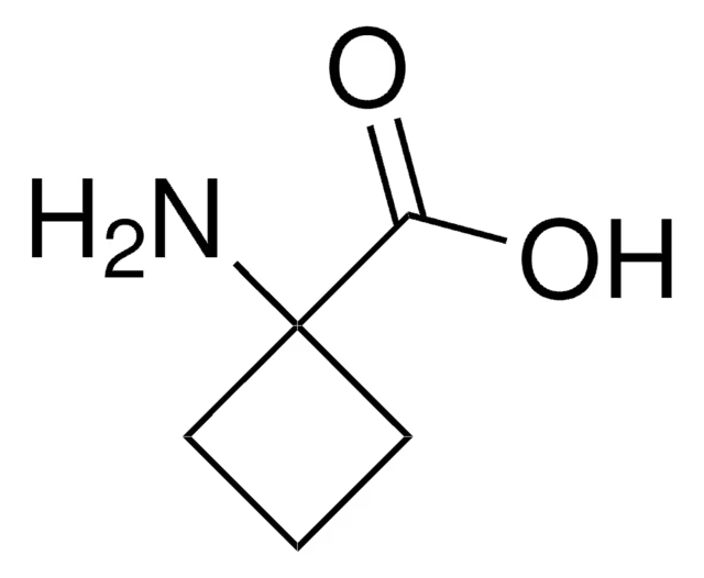 1-Aminocyclobutane carboxylic acid structure, CAS 22264-50-2