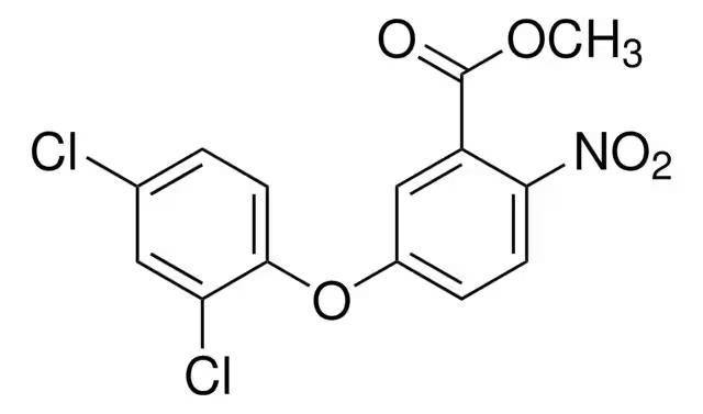 Bifenox structure, CAS 42576-02-3