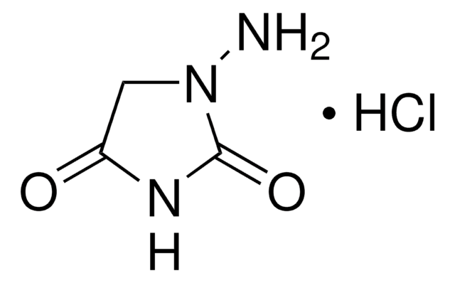 1-Aminohydantoin hydrochloride structure, CAS 2827-56-7