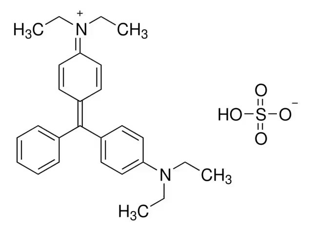 Brilliant green structure, CAS 633-03-4