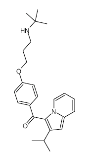 Brinazarone structure, CAS 89622-90-2