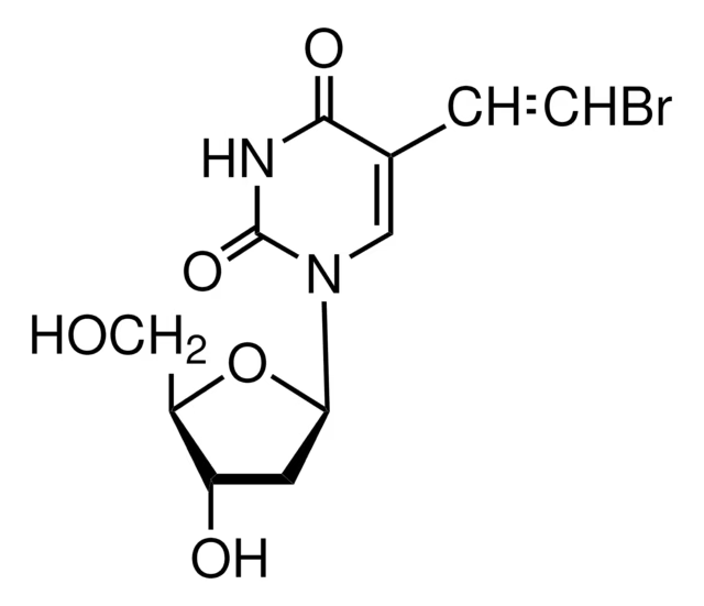 Brivudine structure, CAS 69304-47-8