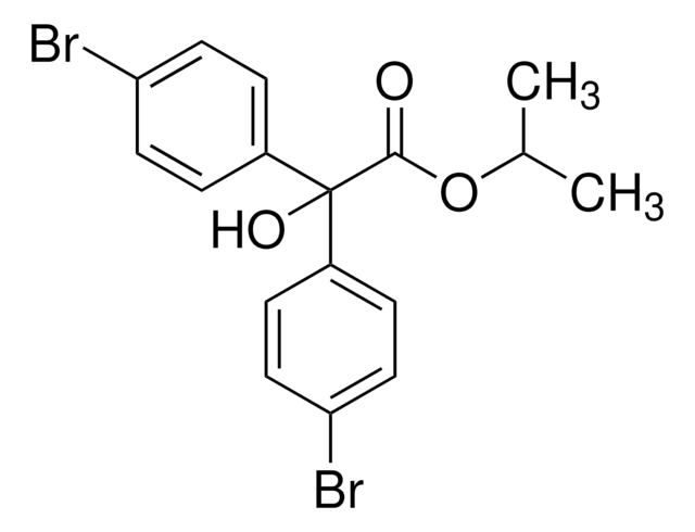 Bromopropylate structure, CAS 18181-80-1