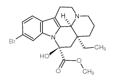 Brovincamine structure, CAS 57475-17-9